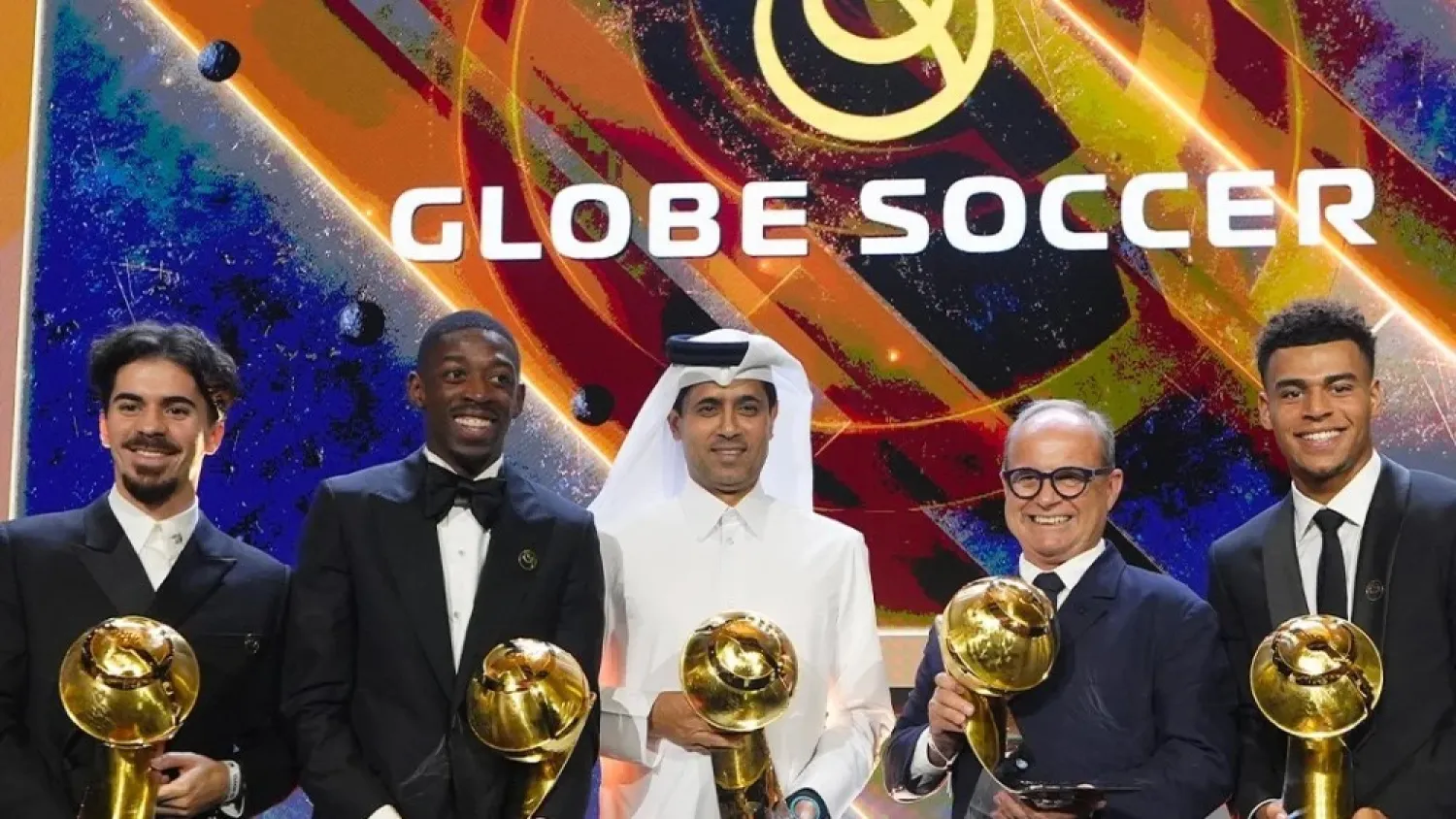 El PSG domina los ‘Globe Soccer Awards’