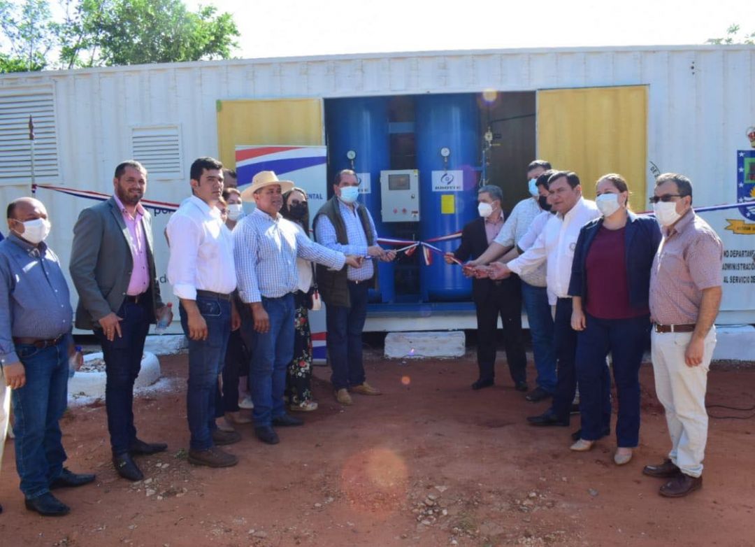 Horqueta ya cuenta con moderna planta de oxígeno