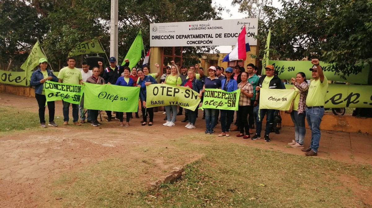 Movilización de la OTEP-SN en Concepción