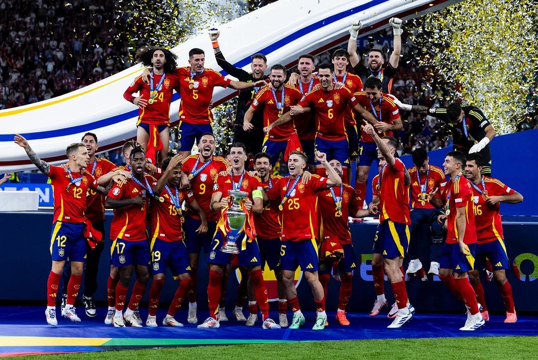 España se consagró campeón de la Eurocopa