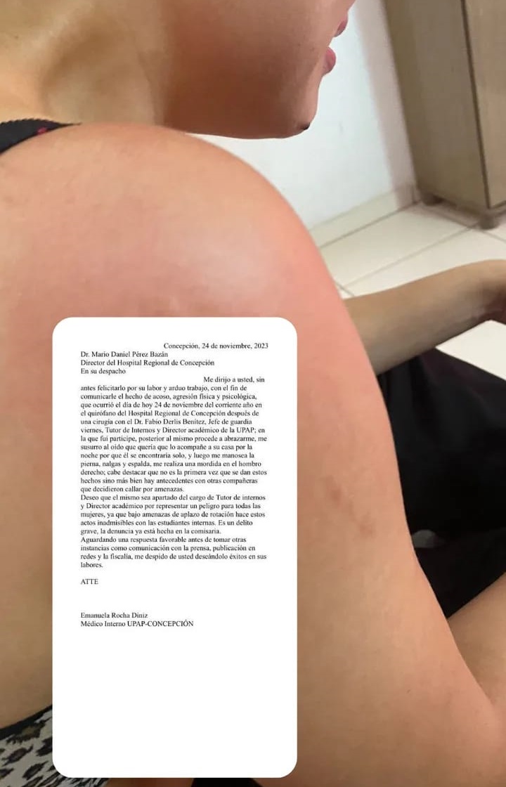 Estudiante de Medicina denunció a doctor por acoso sexual