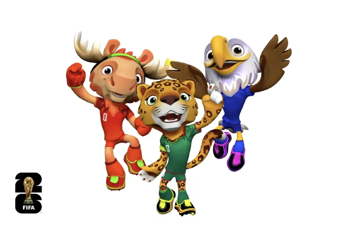 FIFA presentó a las mascotas oficiales del Mundial 2026