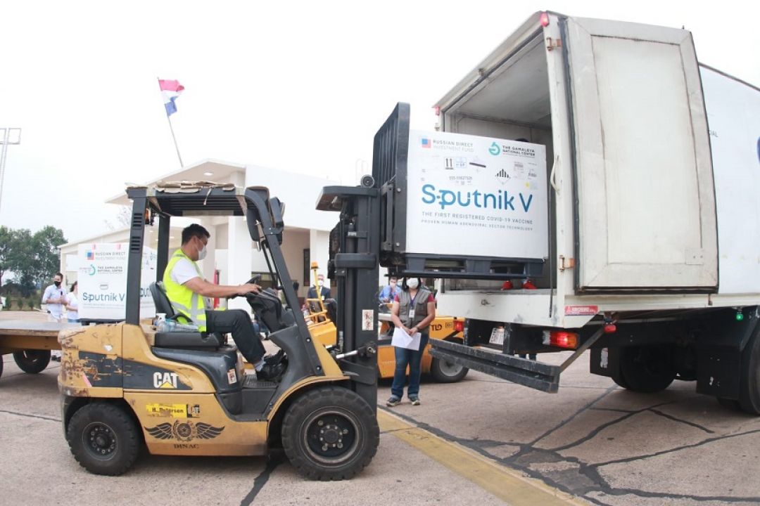 Llegó otro cargamento del segundo componente de Sputnik V