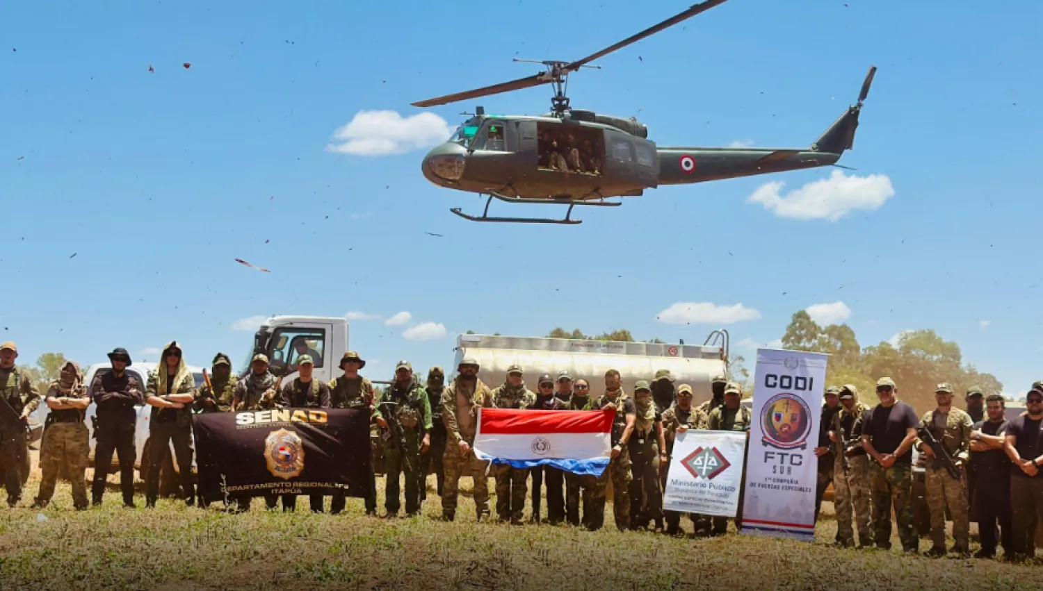 Golpe de USD 65 millones al narcotráfico y a la deforestación en bosques protegidos de Caazapá e Itapúa