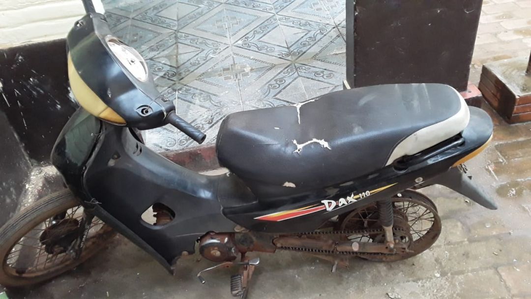 Hallaron motocicleta robada de inmediaciones del Hospital Regional
