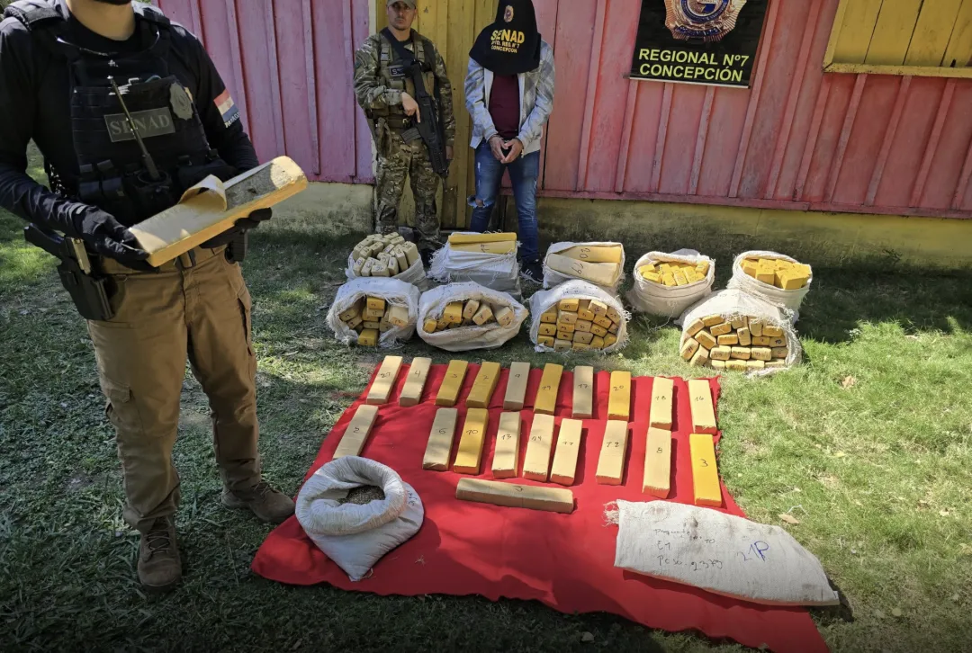 Incautan 240 kilos de marihuana destinado al microtráfico de la zona norte del país