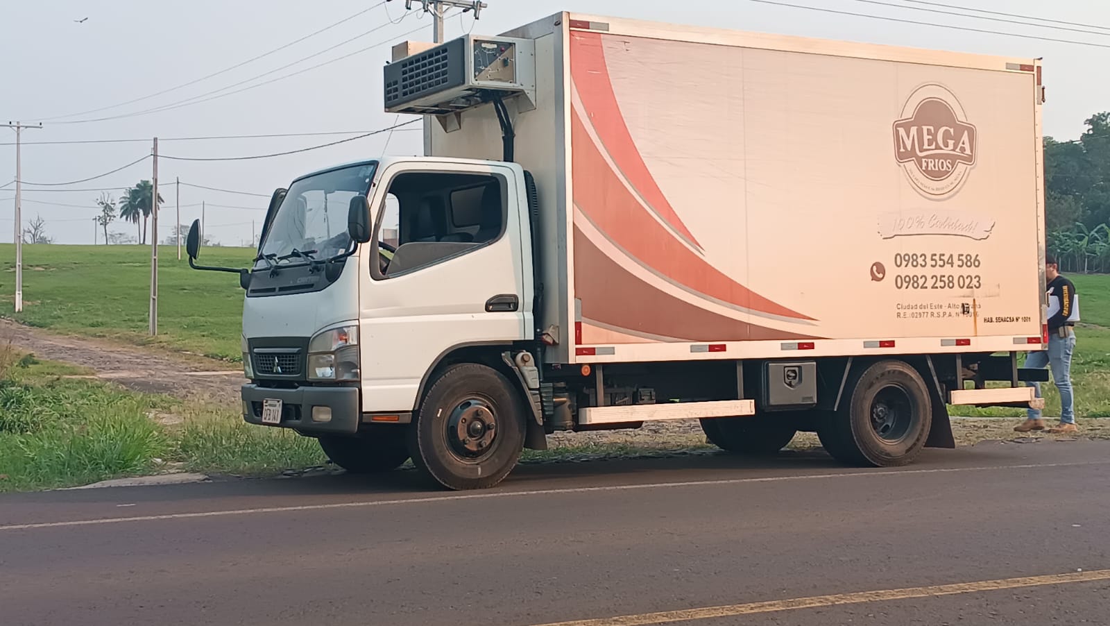 Asaltaron camión de empresa distribuidora de quesos de Ciudad del Este