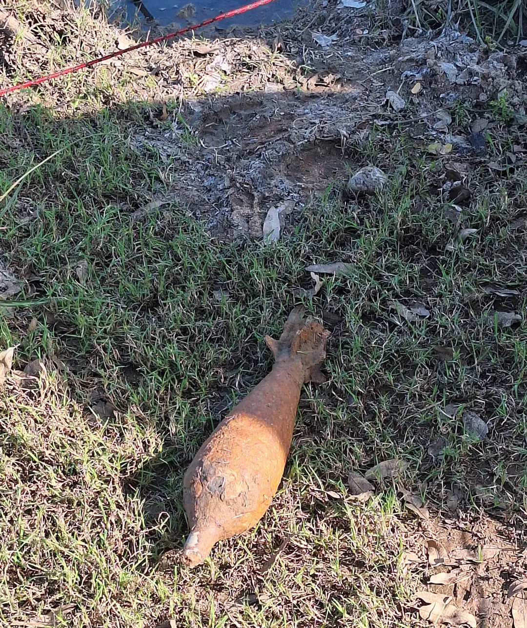 Granada de mortero hallada en Concepción fue desactivada