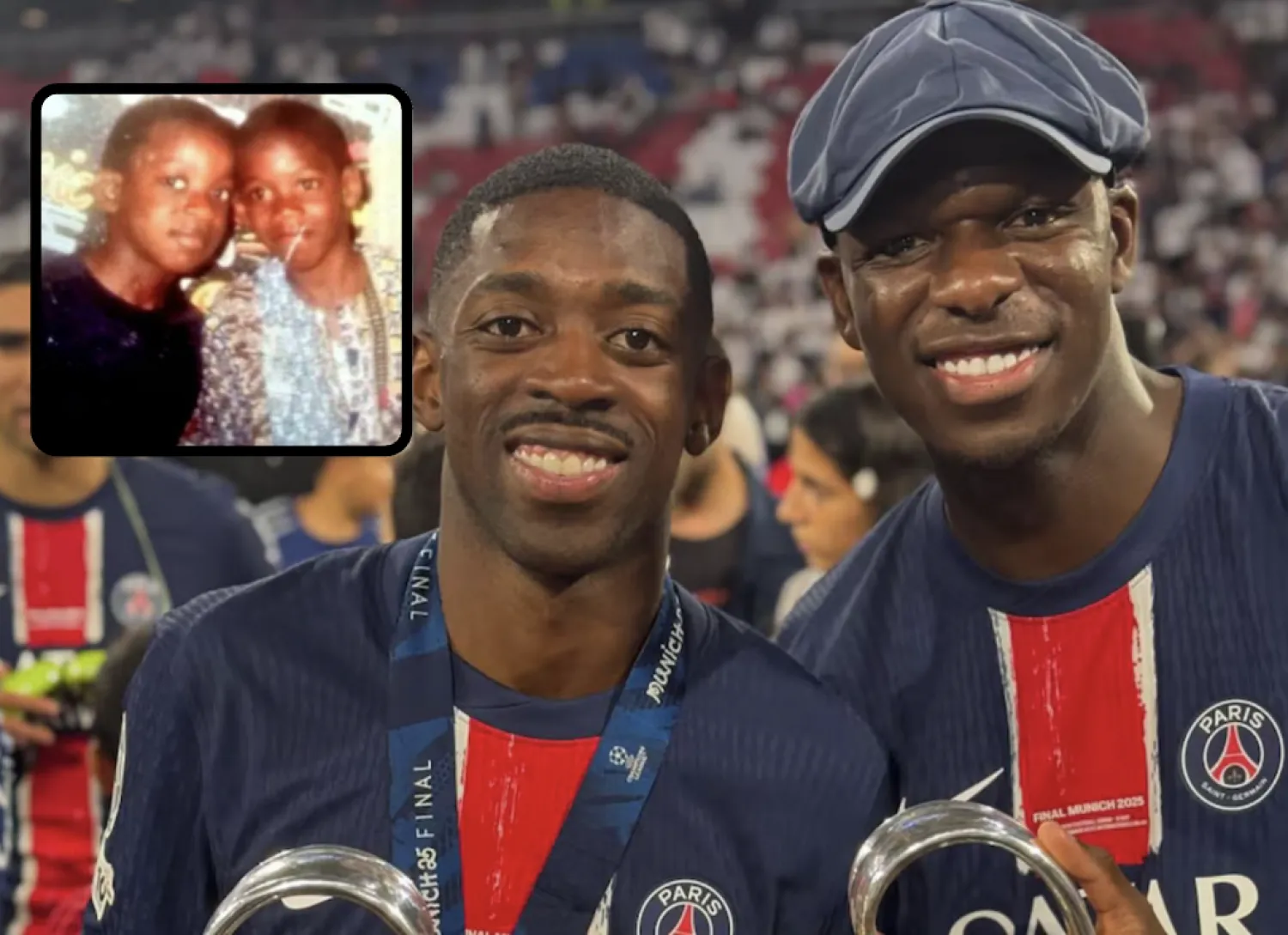 La historia entre Ousmane Dembélé y su amigo de la infancia que emocionó en la gala del Balón de Oro