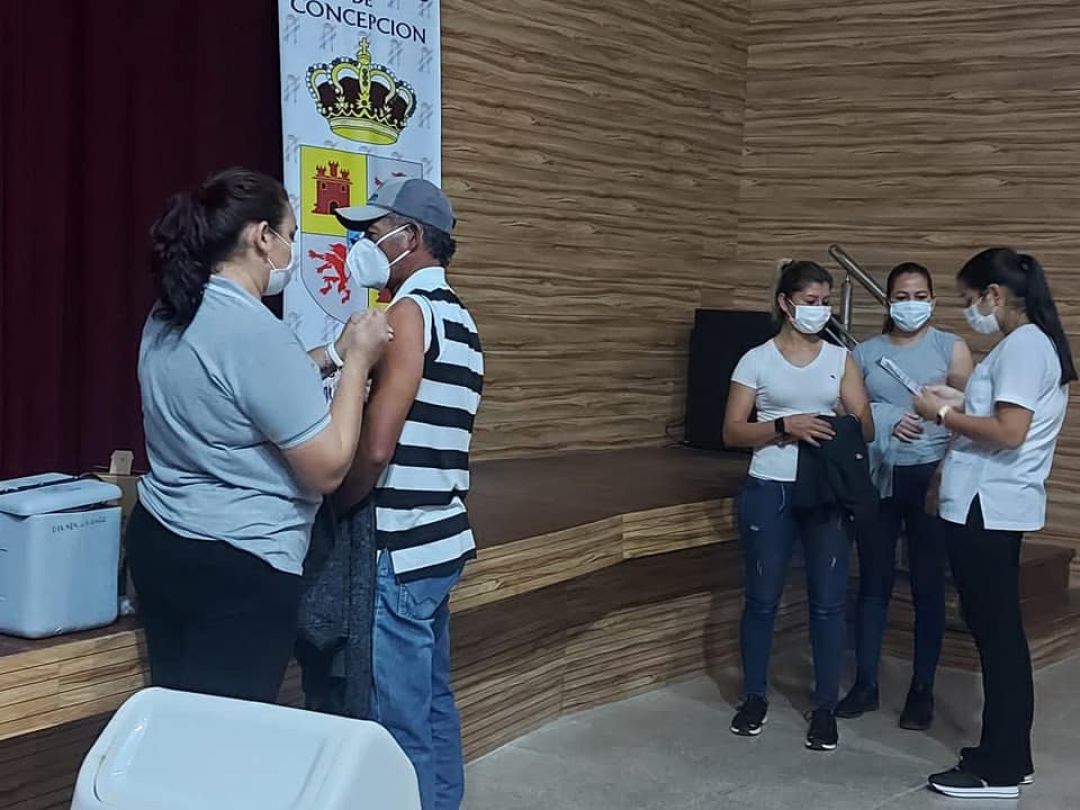 Vacunación contra el Covid-19: Desde hoy no se tiene en cuenta terminación de cédula en Concepción