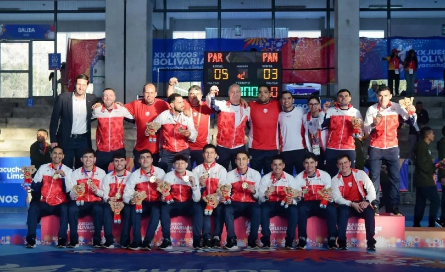 Paraguay queda con el oro en Futsal Fifa en los juegos Bolivarianos de Lima
