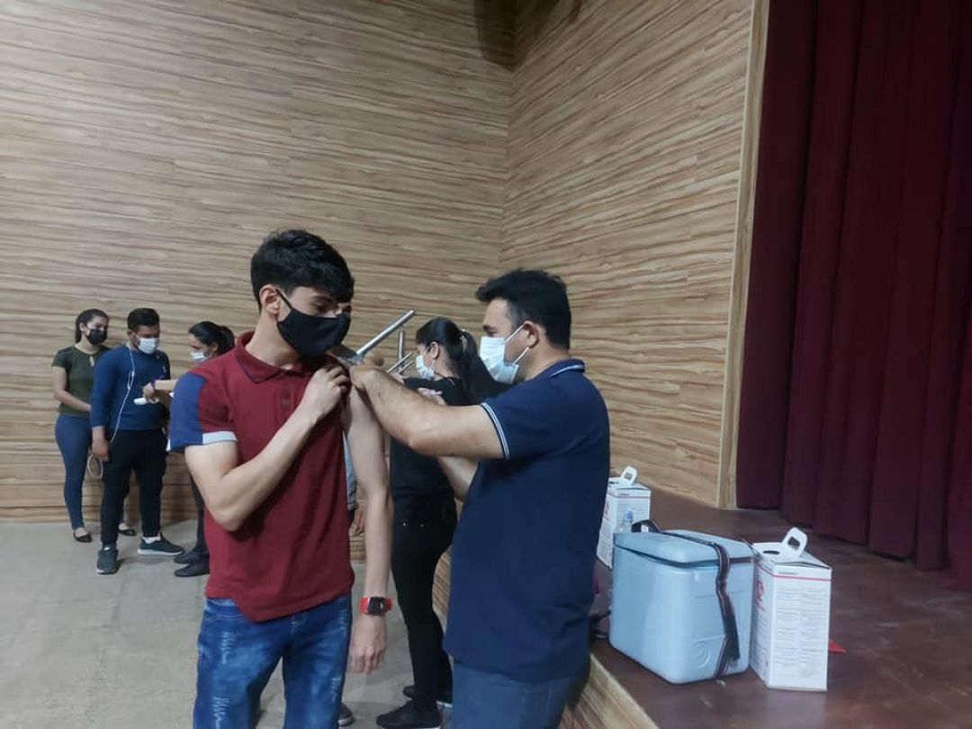 Último día de aplicación de primera dosis anticovid