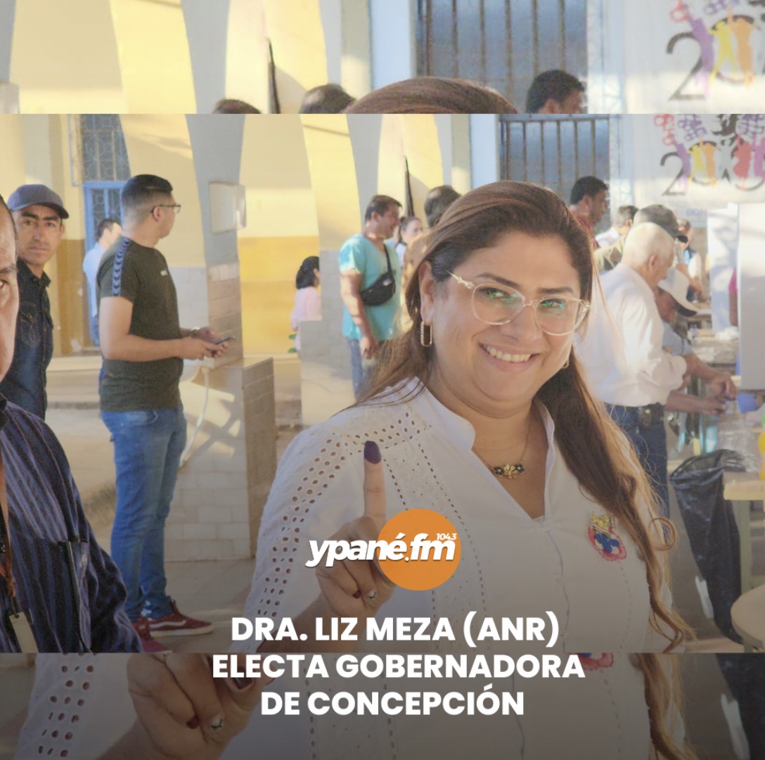 LA DRA LIZ MEZA LA NUEVA GOBERNADORA DEL DEPARTAMENTO DE CONCEPCION