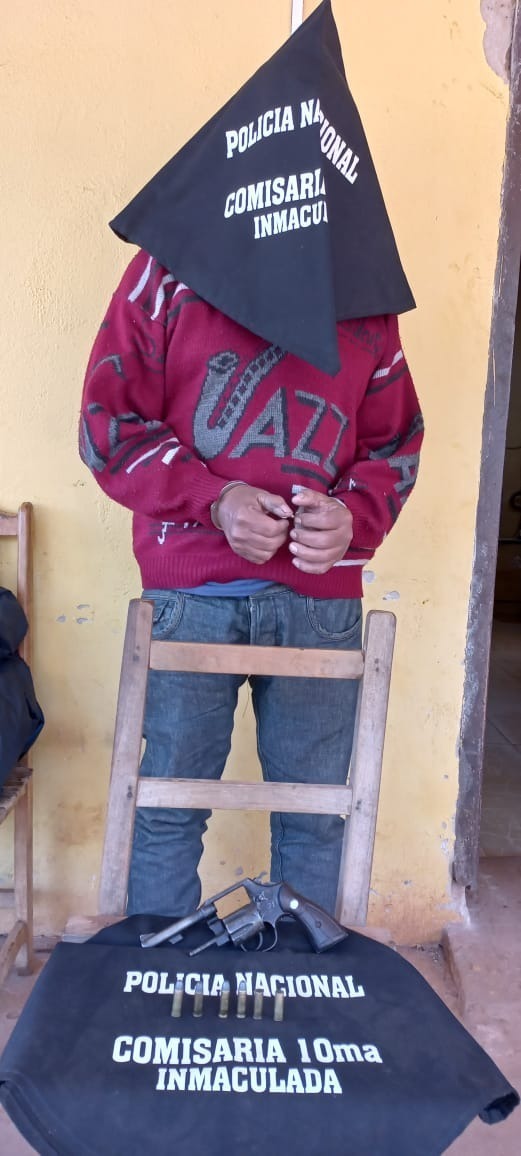 Guardia de seguridad aprehendido en el barrio San Roque