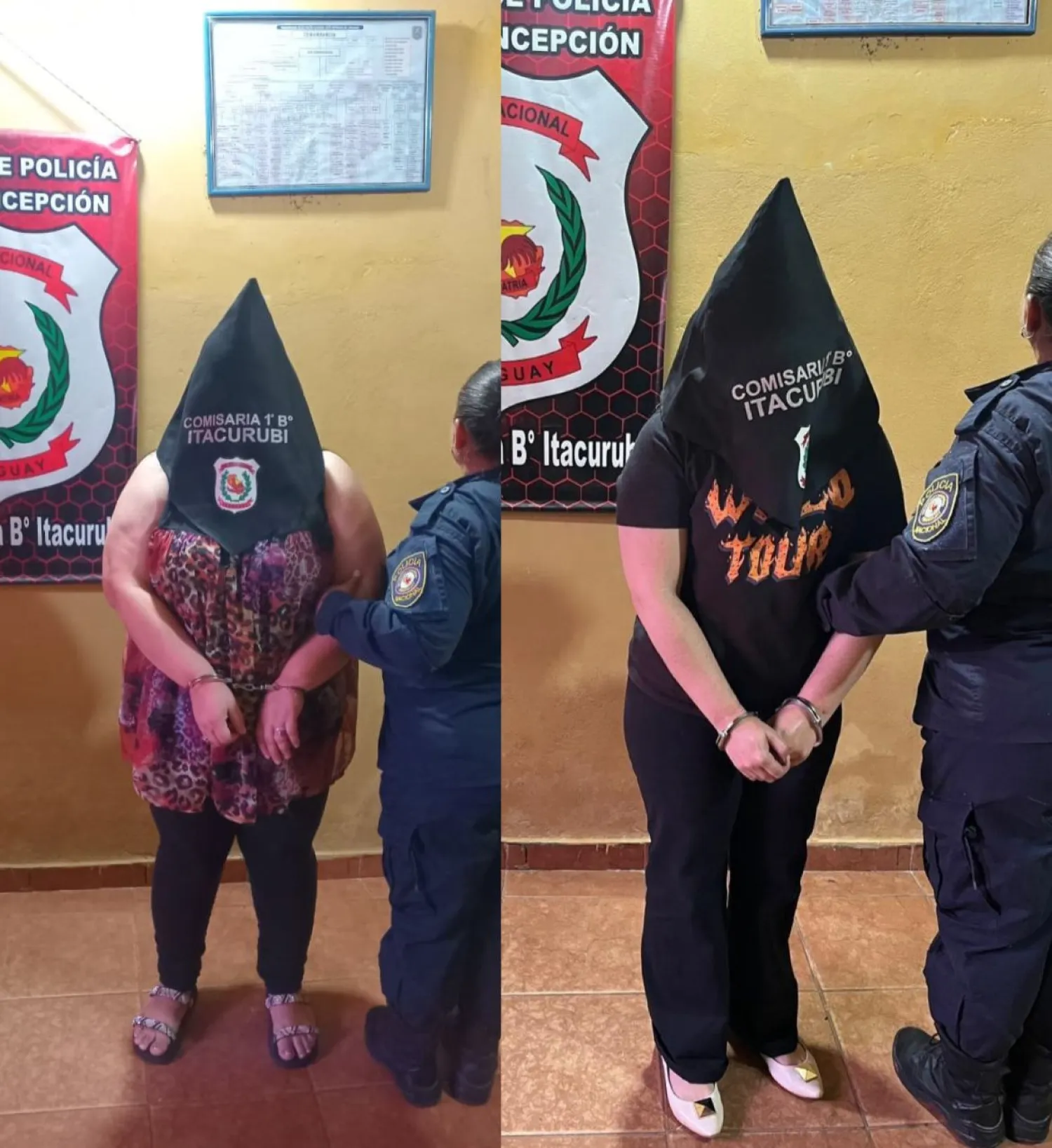 Concepción: Intento de hurto en barrio Itacurubí termina con dos aprehendidas