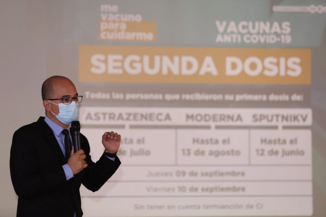 Ministerio de Salud actualizó calendario del Plan Nacional de Vacunación contra el Covid-19