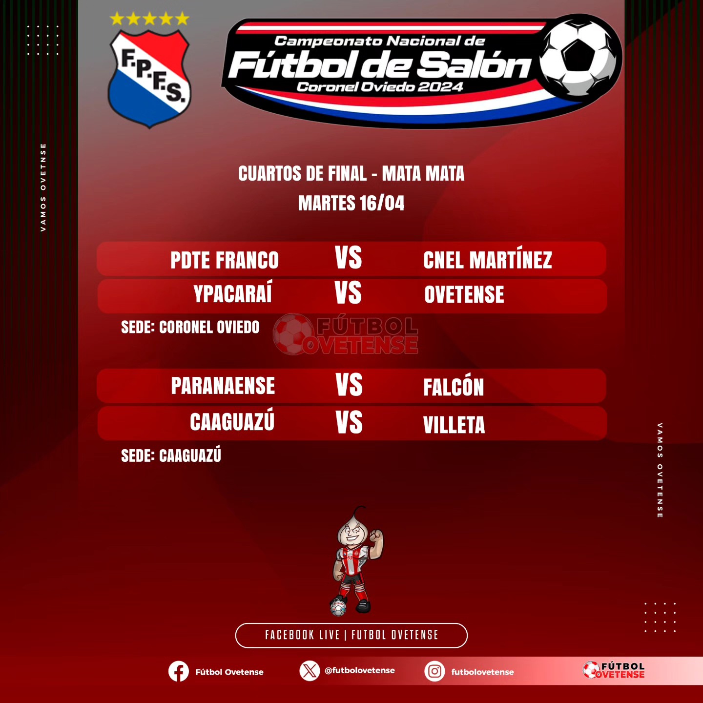 Se disputarán los partidos del “Mata-Mata”