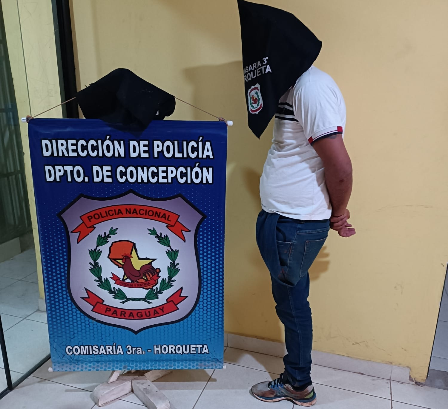 Horqueta: Aprehendido por violencia familiar