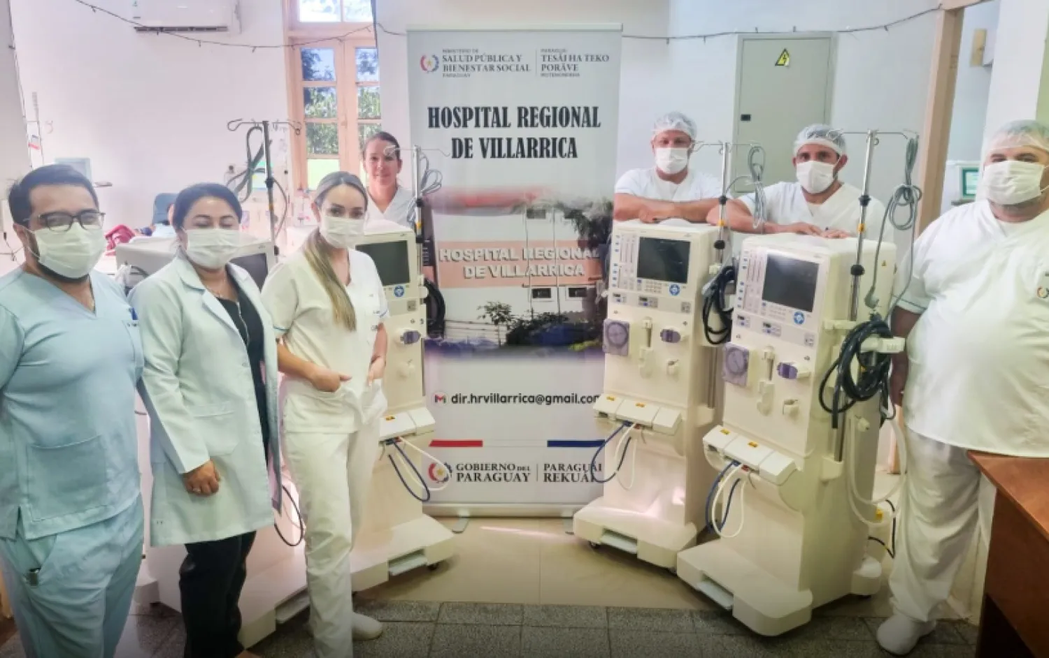 Hospital Regional de Villarrica optimiza su servicio de diálisis con nuevos equipos