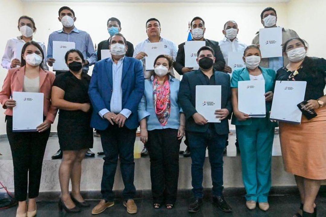 Municipios de Concepción suscribieron convenio de cooperación para construcción de plazas deportivas