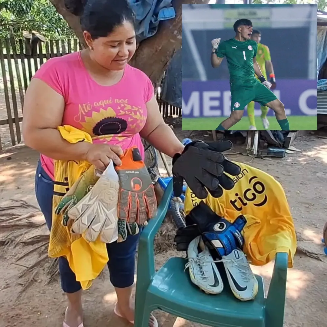 La mamá del arquero titular de la Albirroja Sub 15 habló orgullosa de su hijo