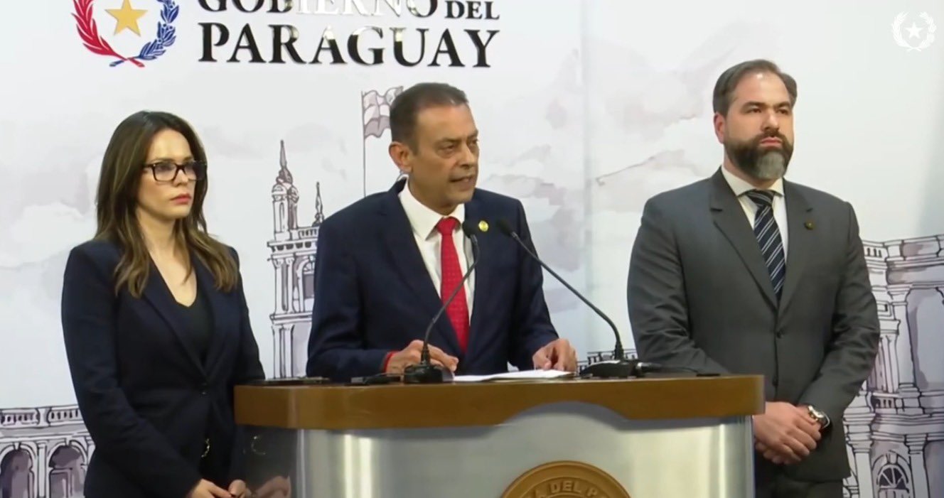 Rodrigo Nicora reemplaza a Ángel Barchini como Ministro de Justicia