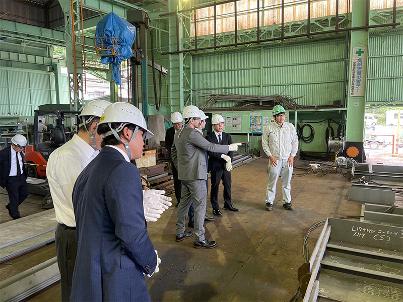 Iniciaron en Japón la construcción de equipos de dragado para el río Paraguay