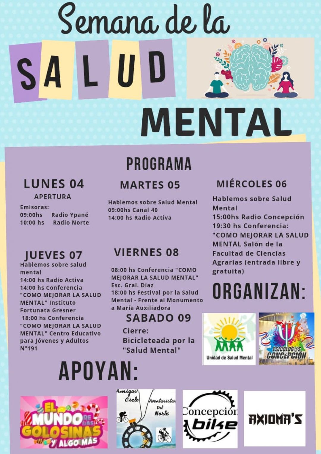 Semana de la Salud Mental en Concepción