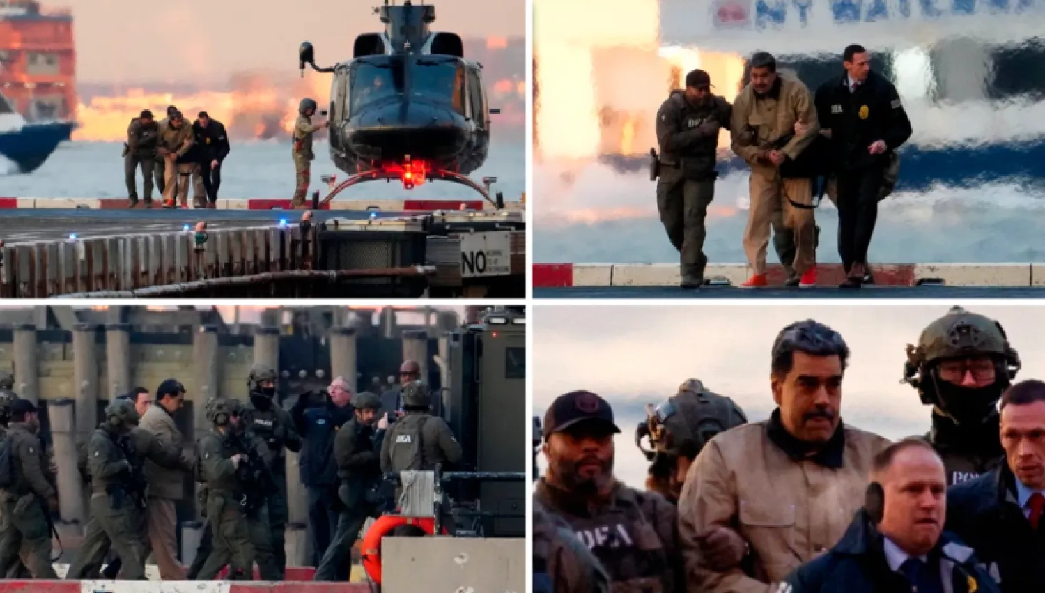 Tras ser capturado, Nicolás Maduro se declara no culpable ante Justicia de EEUU