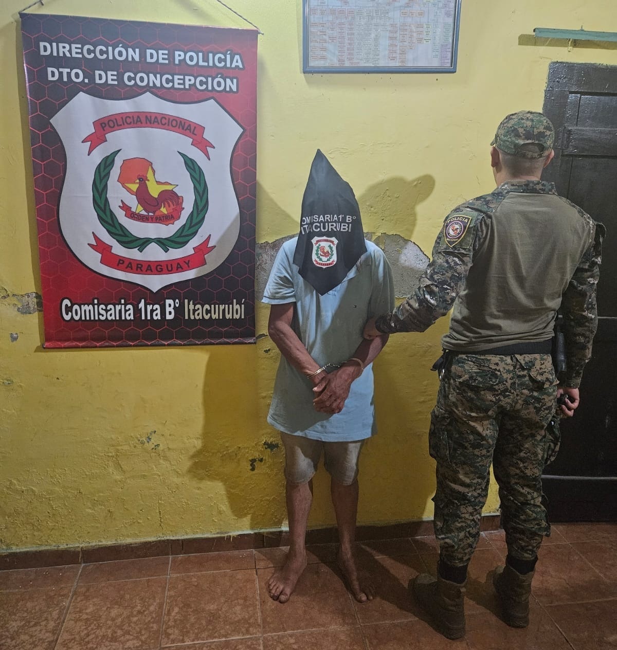 Aprehendido por intentar quemar la casa de su madre