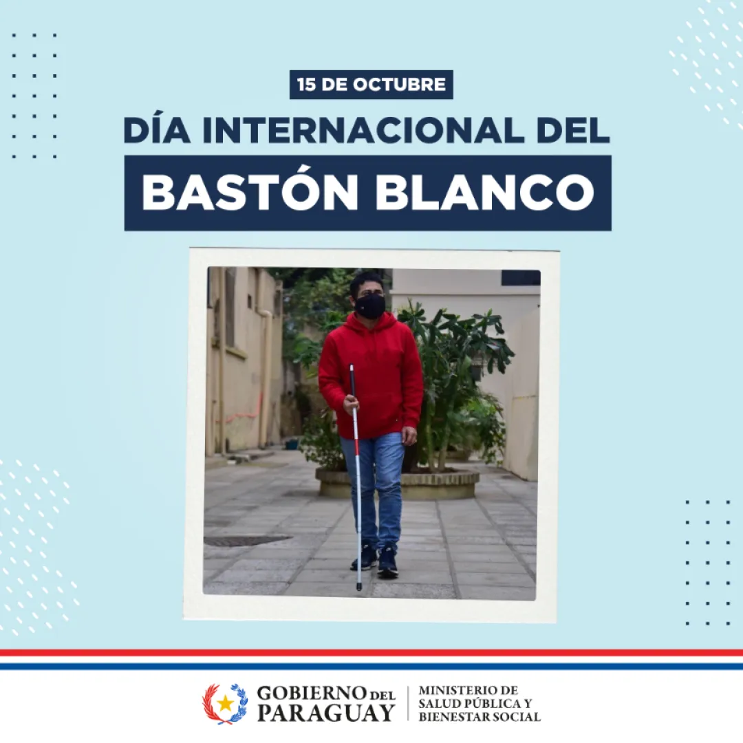 Día Internacional del Bastón Blanco: integración y sensibilización con las personas con discapacidad visual