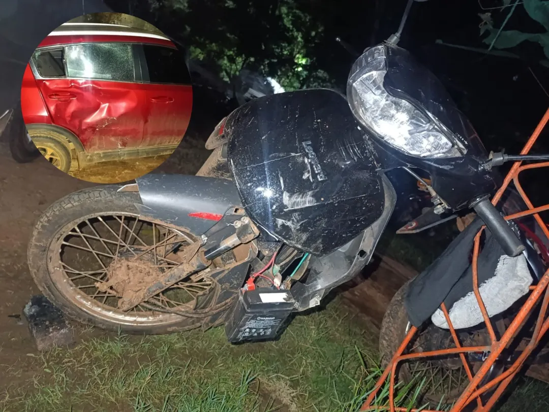 Grave accidente sobre Avenida Pinedo ocasionó severas lesiones a dos menores de 17 años