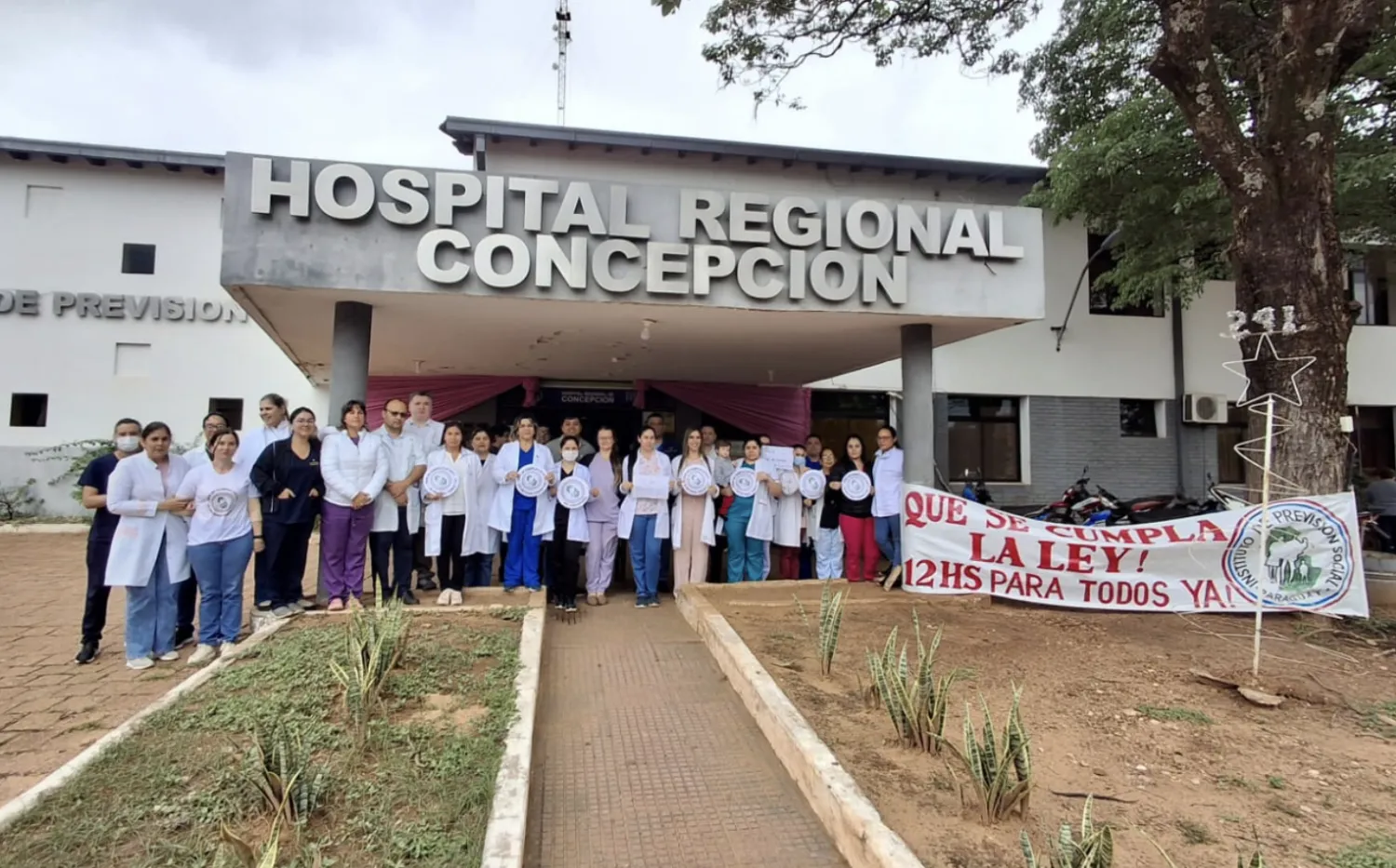 Médicos concepcioneros exigen la reducción horaria establecida por ley