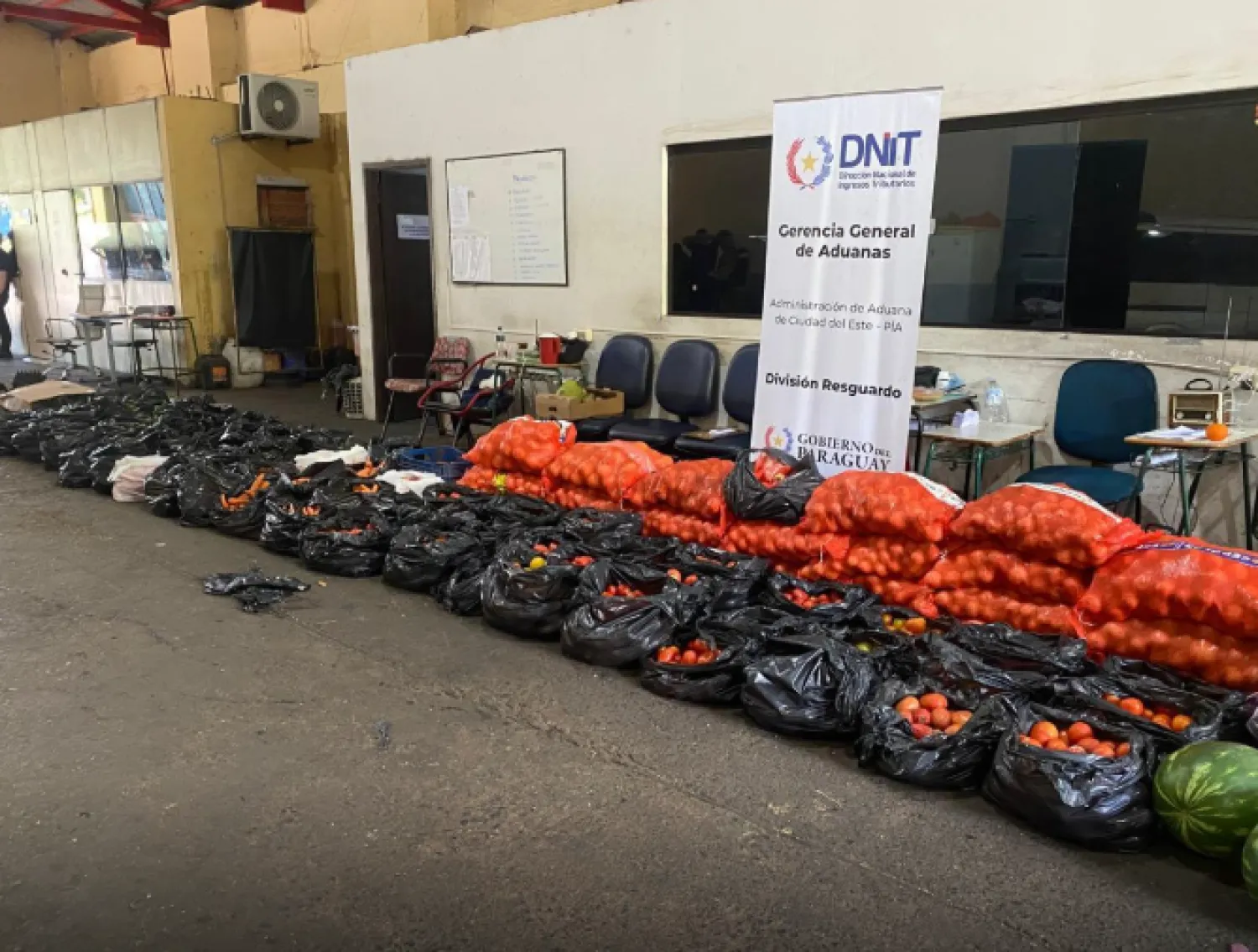 Causan perjuicio superior a G. 131.000 millones al contrabando durante controles preventivos del 2025