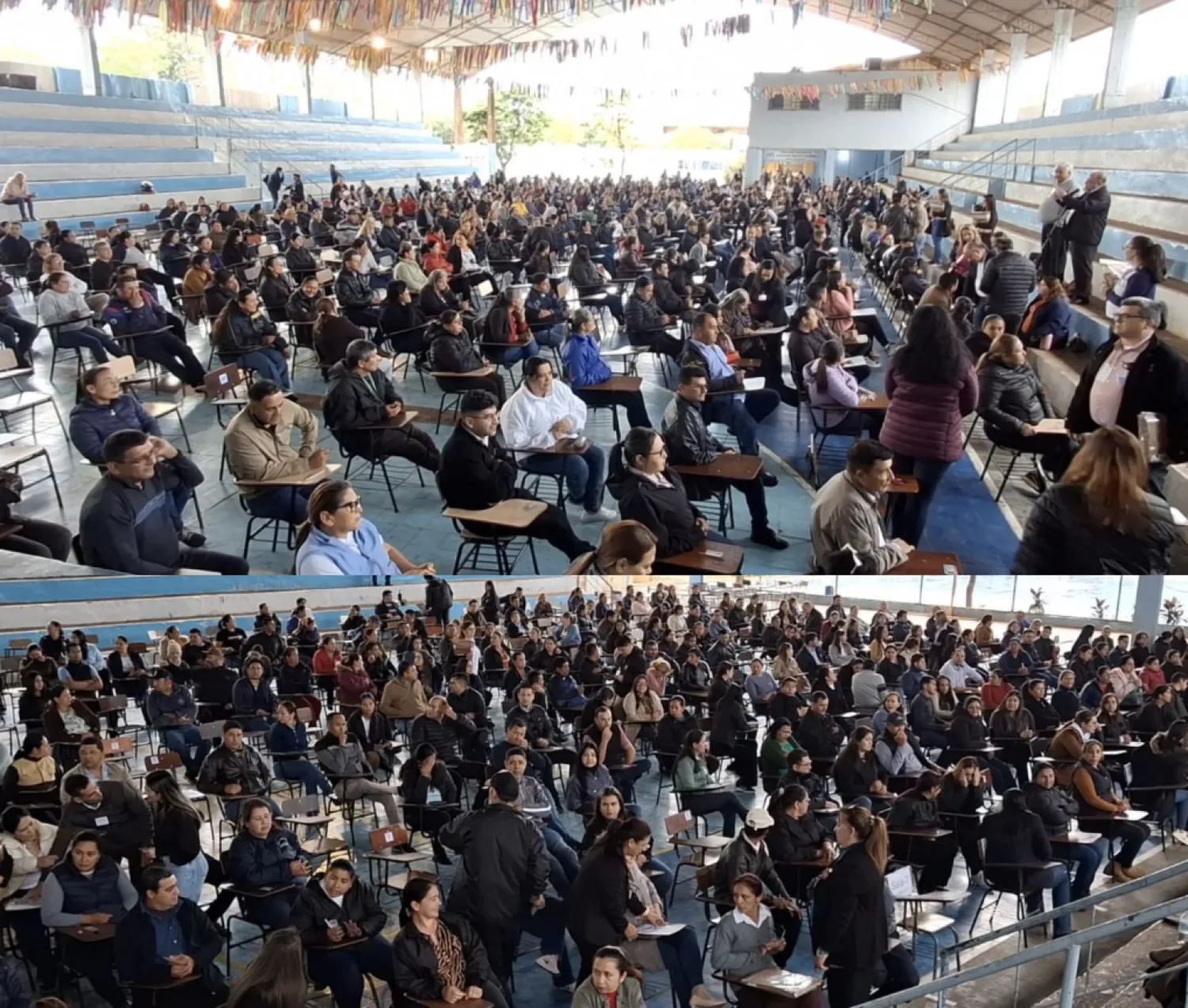 Docentes rinden evaluación en Concepción para ingresar al banco de datos del MEC