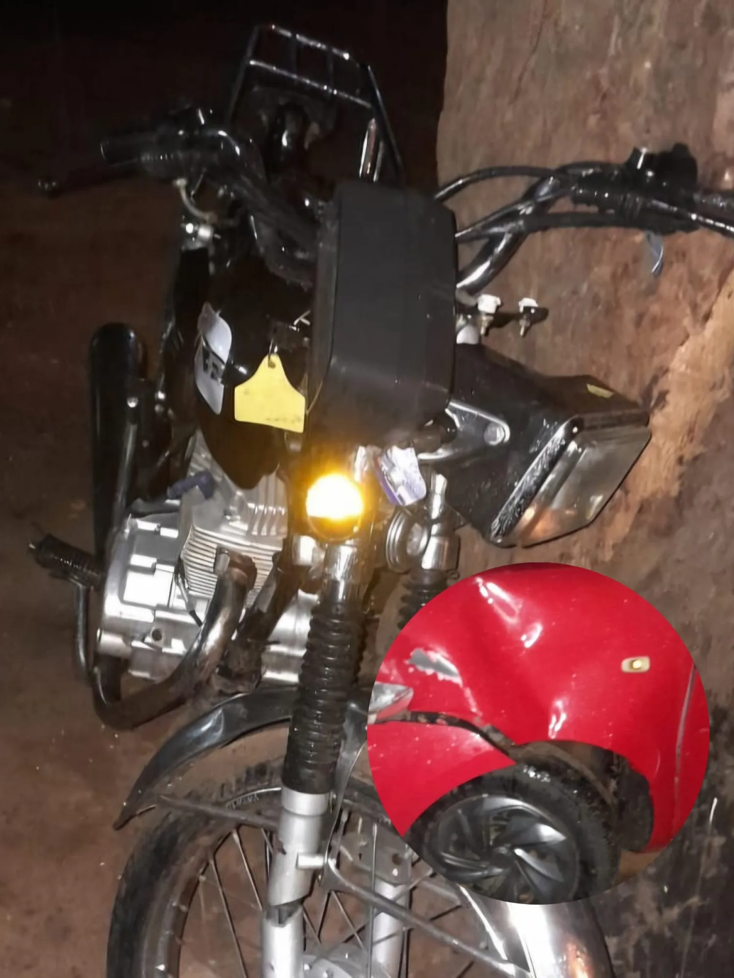 Menor involucrado en choque en la localidad de “Alfonso Cue” Horqueta