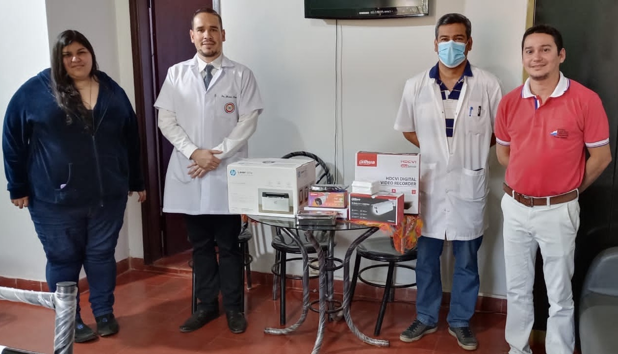 Hospital Regional de Concepción recibió 24 cámaras de seguridad