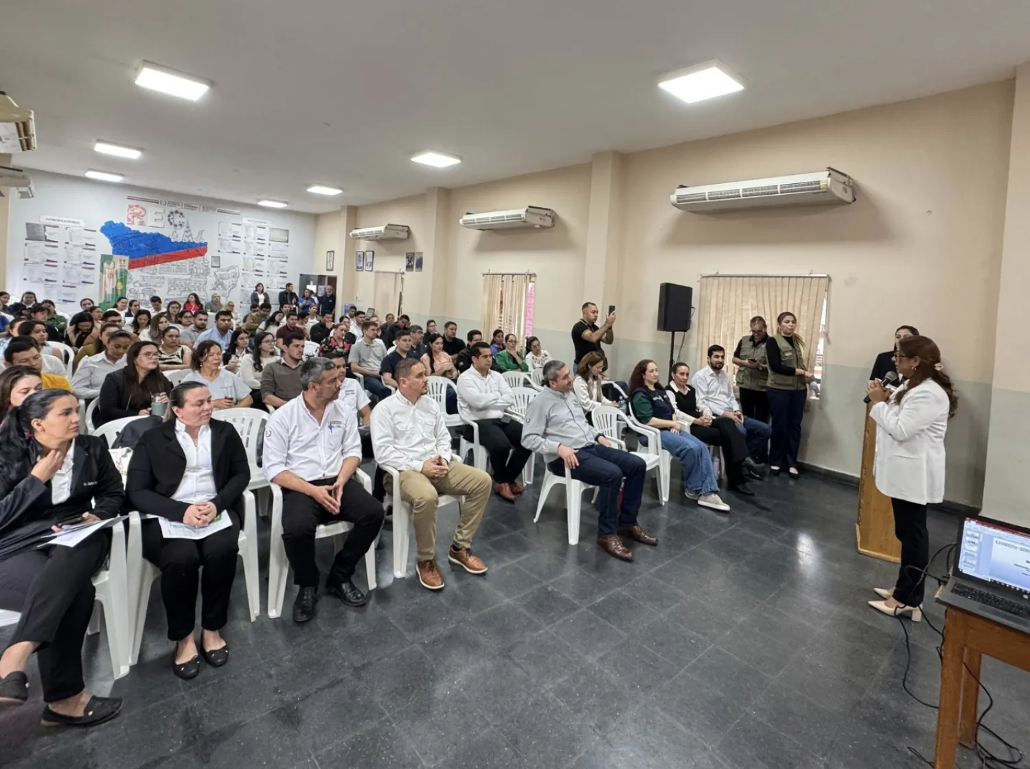 Capacitan a personal de salud para la campaña “Pire Porã Rekavo” en Concepción