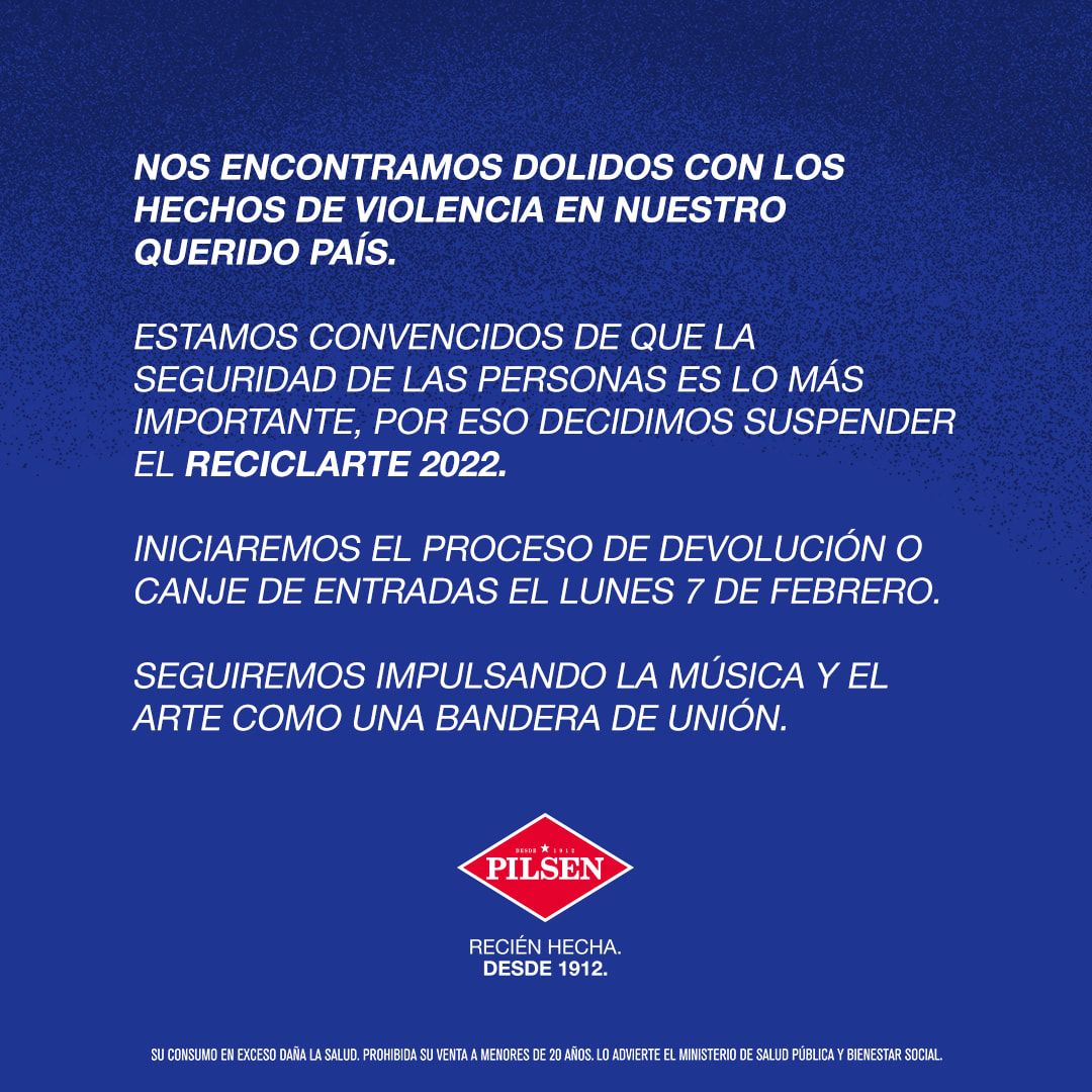 Suspendieron el evento Pilsen Reciclarte