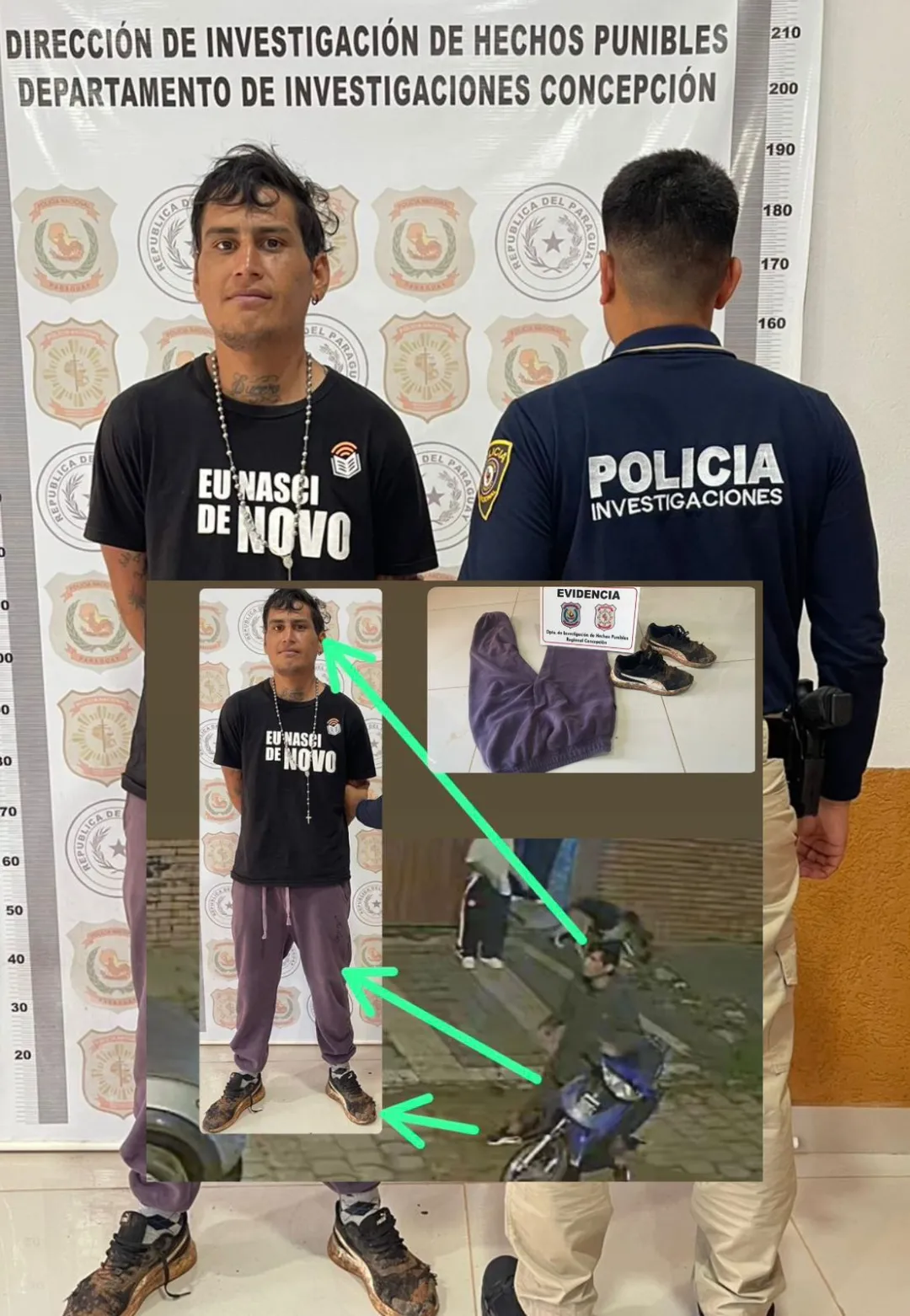 Sujeto con antecedentes es detenido por su presunta implicancia en robos recientes