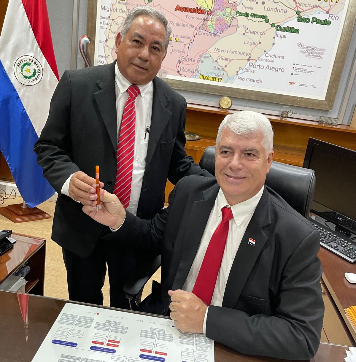 Arnoldo Wiens dejó el MOPC y lo reemplaza el Ingeniero Rodolfo Segovia