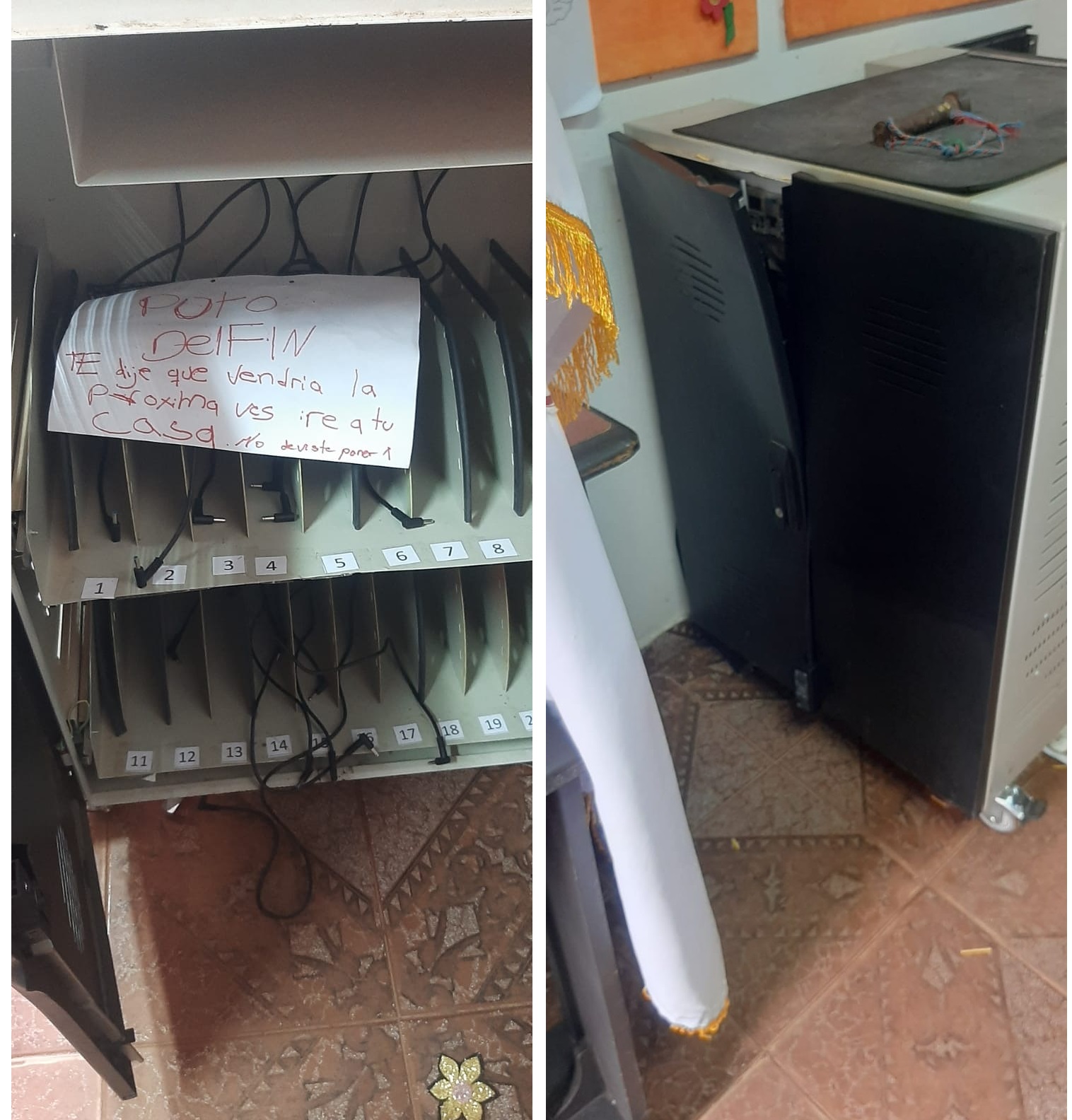 Robaron 25 notebooks de una escuela de San Alfredo