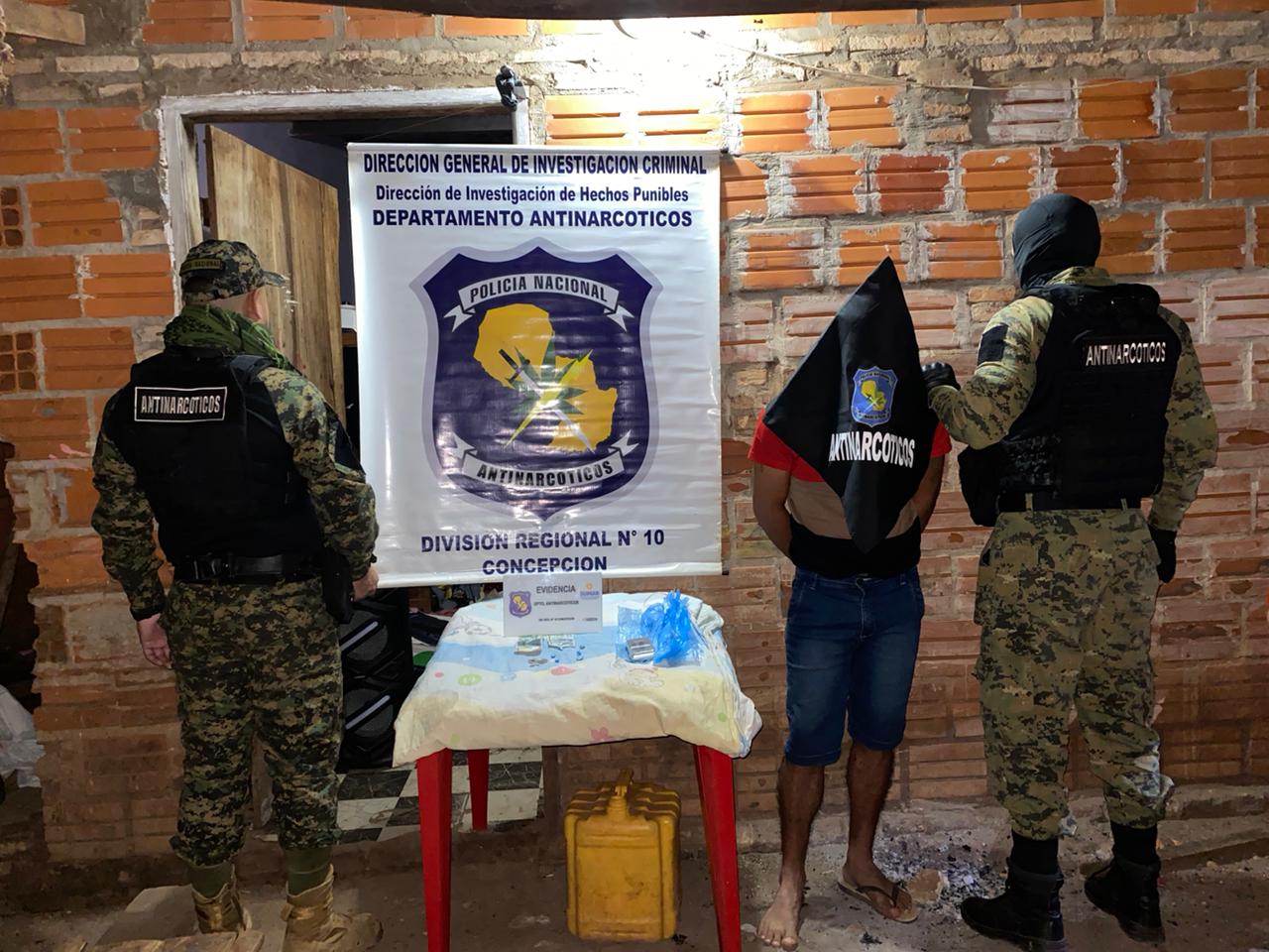 Dos detenidos por posesión y comercialización de crack en el barrio Inmaculada