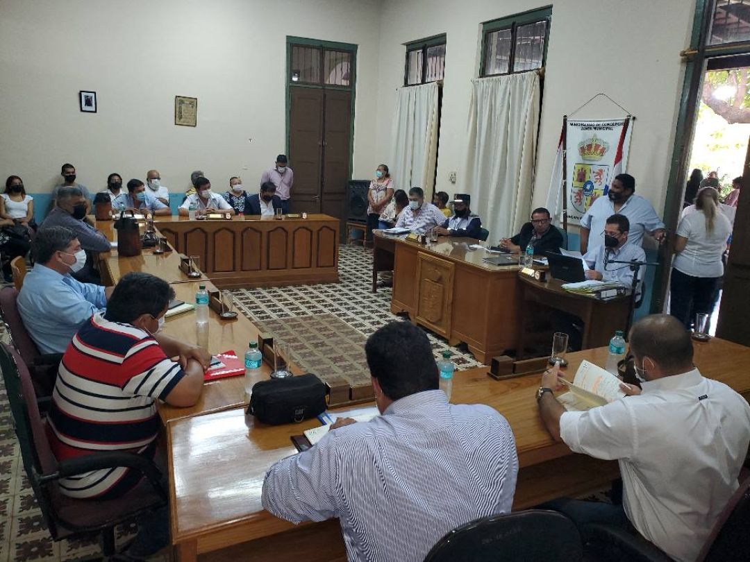 Primera sesión ordinaria de la Junta Municipal de Concepción en este 2022