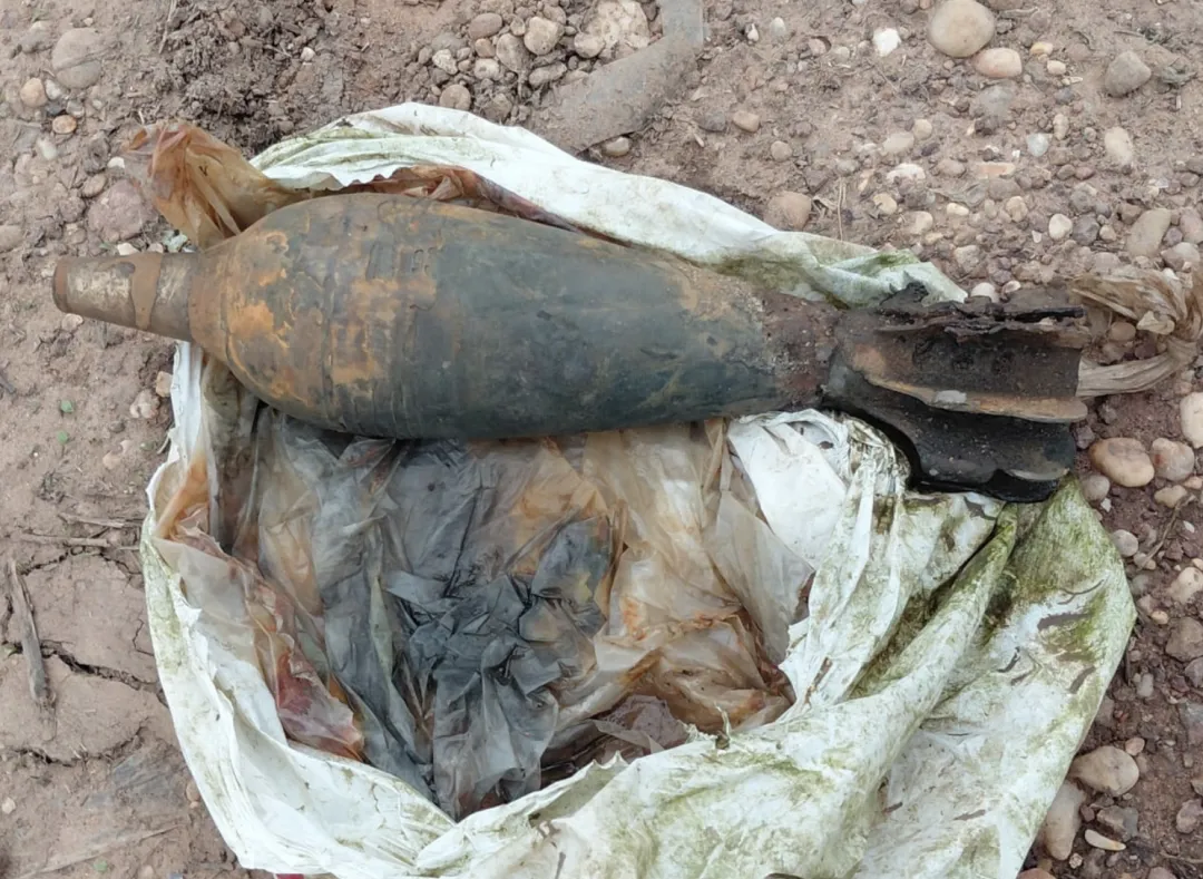 Niños hallaron otra granada de mortero en Concepción que fue neutralizada con detonación controlada