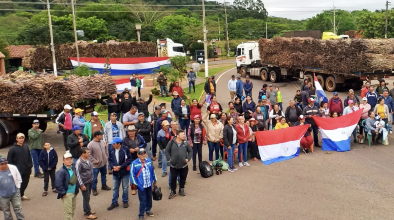 Cañicultores anuncian mediación de gobernadores y continúan la protesta