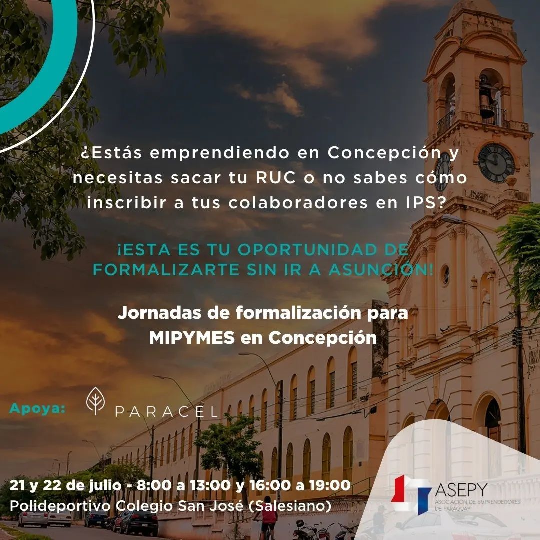 Asepy invita a las Jornadas de Formalización gratuitas en Concepción