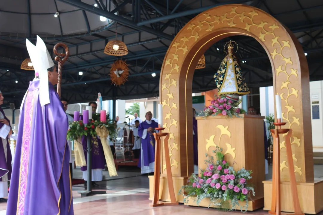 Obispo de Concepción presidió misa central de Caacupé