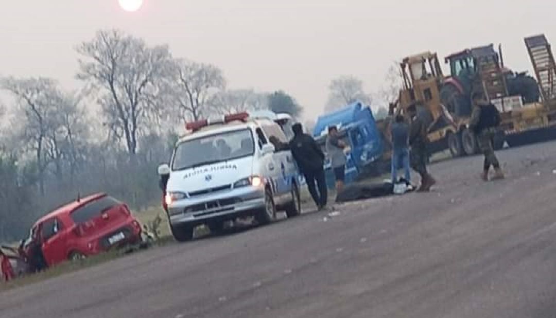 Joven falleció en choque frontal contra Scania sobre ruta V