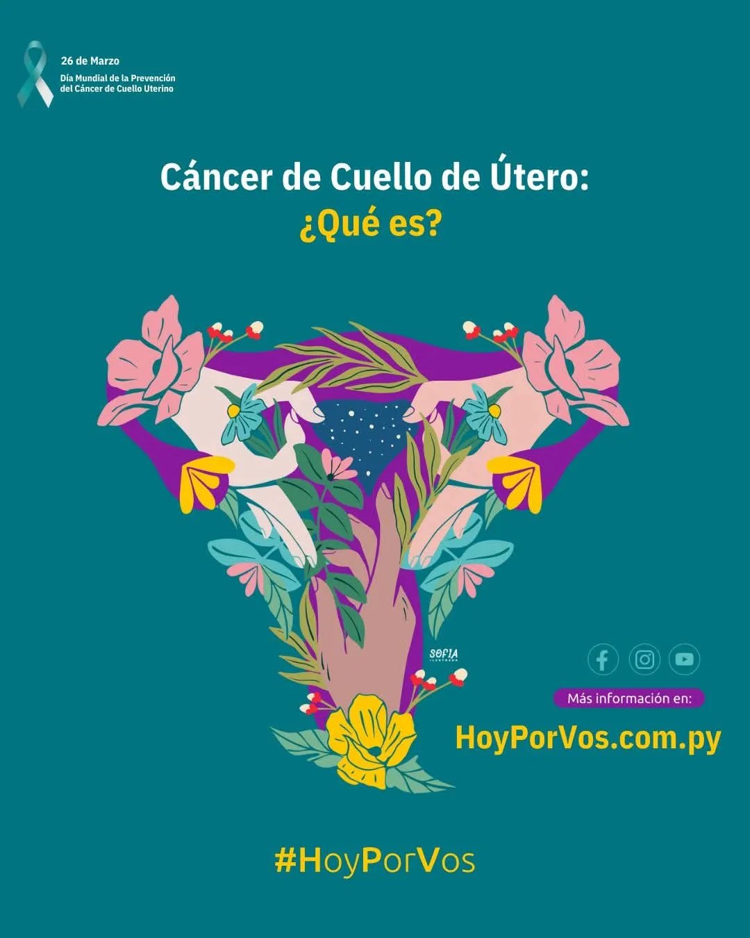 “Día Mundial de la Prevención del Cáncer de Cuello Uterino”